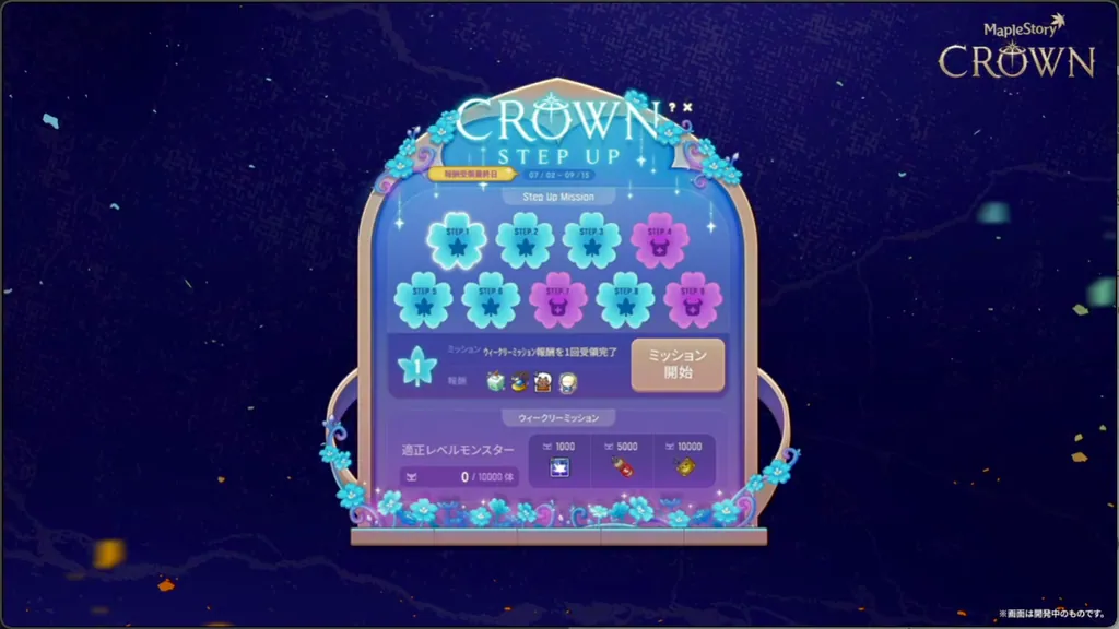 CROWN STEP UP