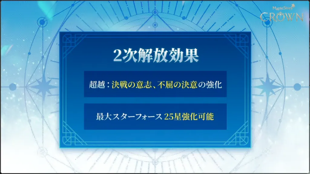 デスティニー武器 2次解放