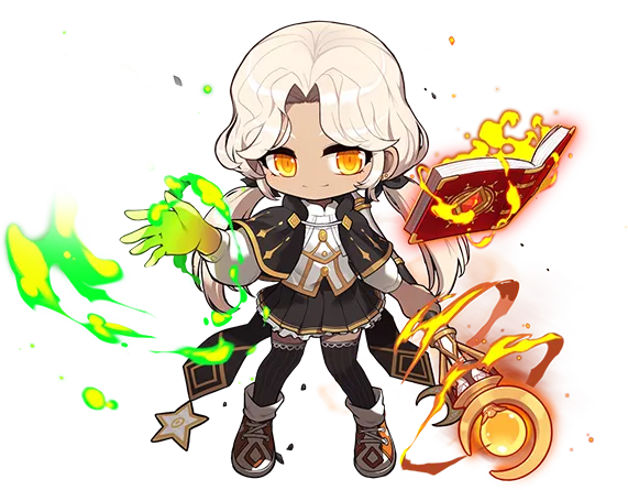 アークメイジ(火、毒)のキャラクター