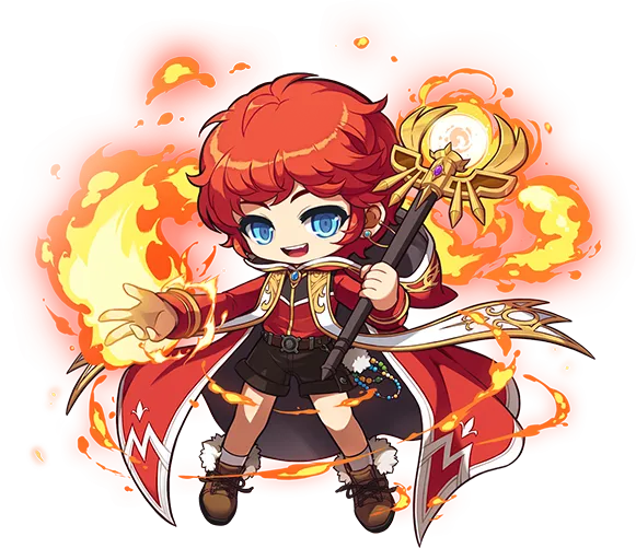 フレイムウィザードのキャラクター